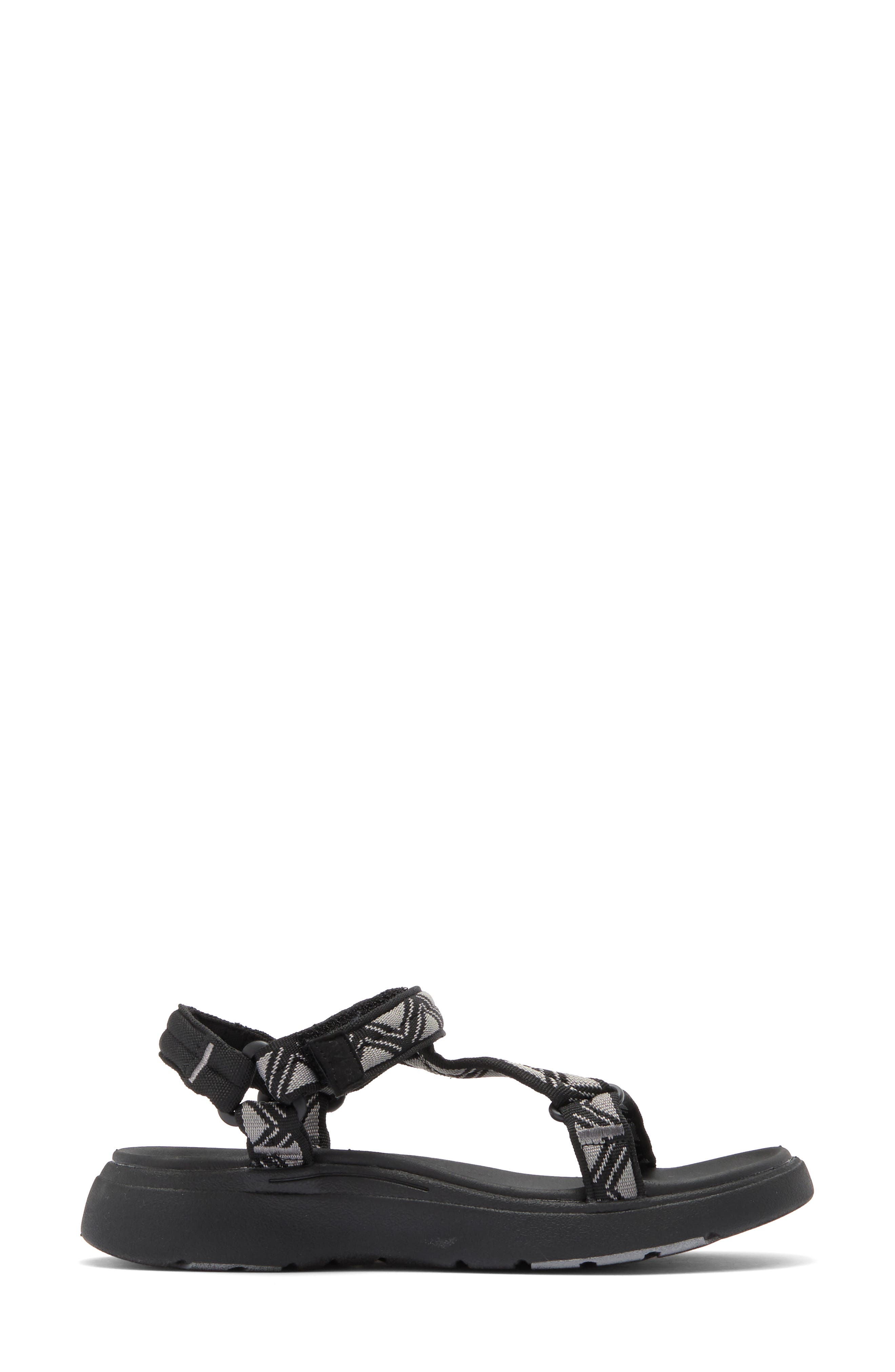 Mykos Solstice Sandal, Alternate, color, Black