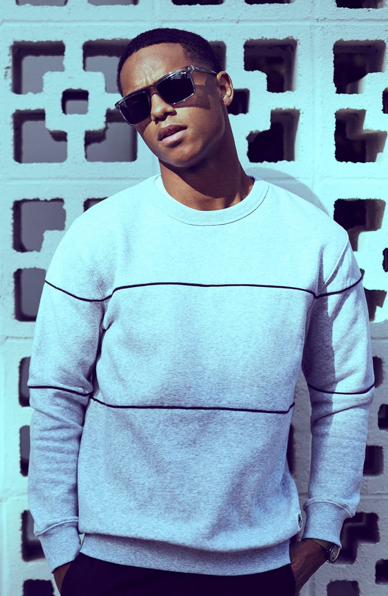 QUAY Australia Let It Run 57mm Polarized Sunglasses, Alternate, color, 