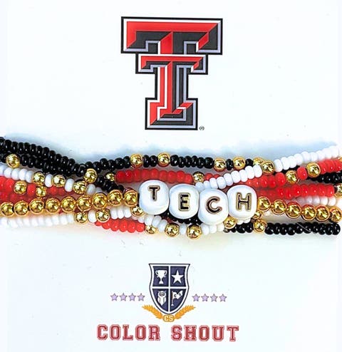 Texas Tech Lucky 7 Bracelet Set