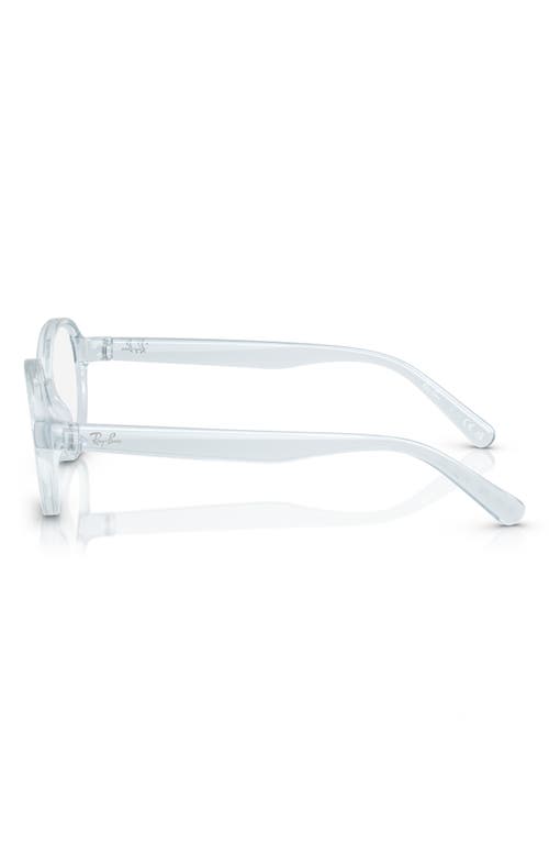 Ray Ban Ray-ban Kids' 44mm Small Phantos Optical Glasses In Blue
