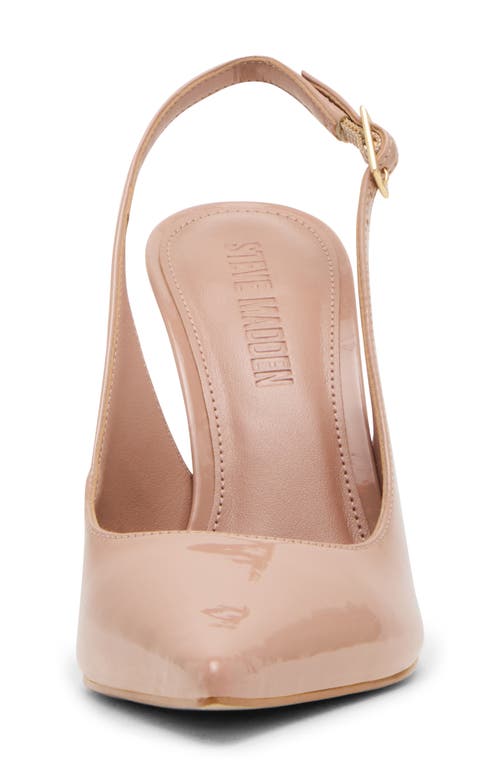 Steve Madden Blare Slingback Pointed Toe Pump In Pink