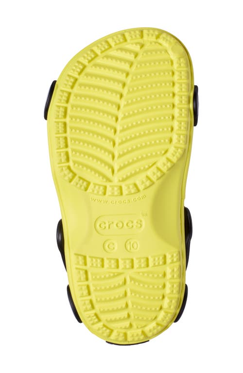 Crocs Iam Race Car Clogs In Cyber Yellow