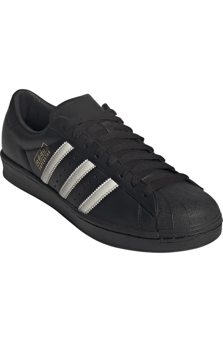 adidas Gender Inclusive Superstar Vintage Sneaker, Main, color, Black/ Core White/ Black