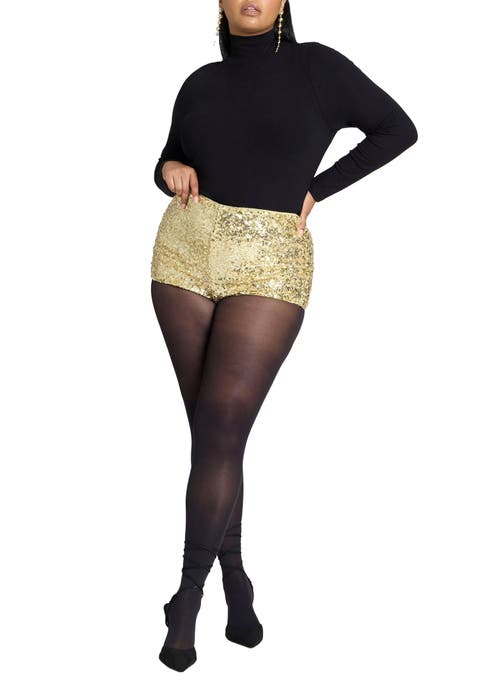 Sequin Hot Short (Plus)