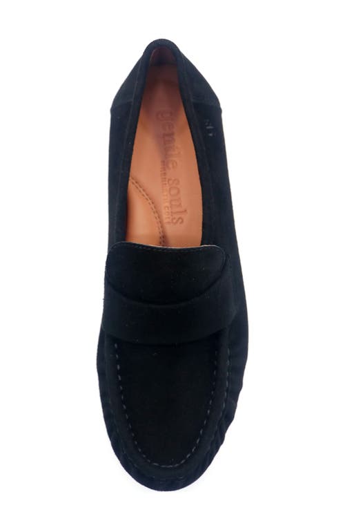 Gentle Souls Crew Woven Leather Loafer In Multi