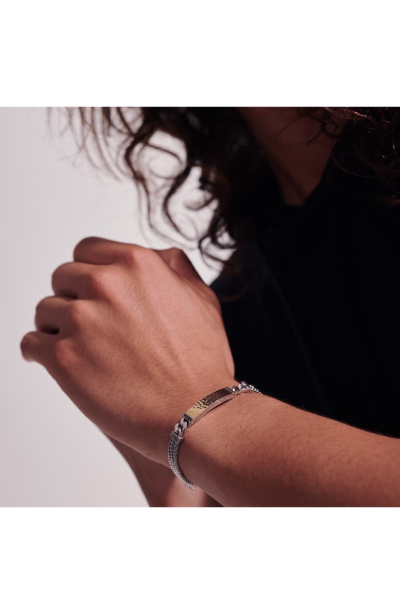 John Hardy Classic Chain Hammered ID Bracelet, Alternate, color, 