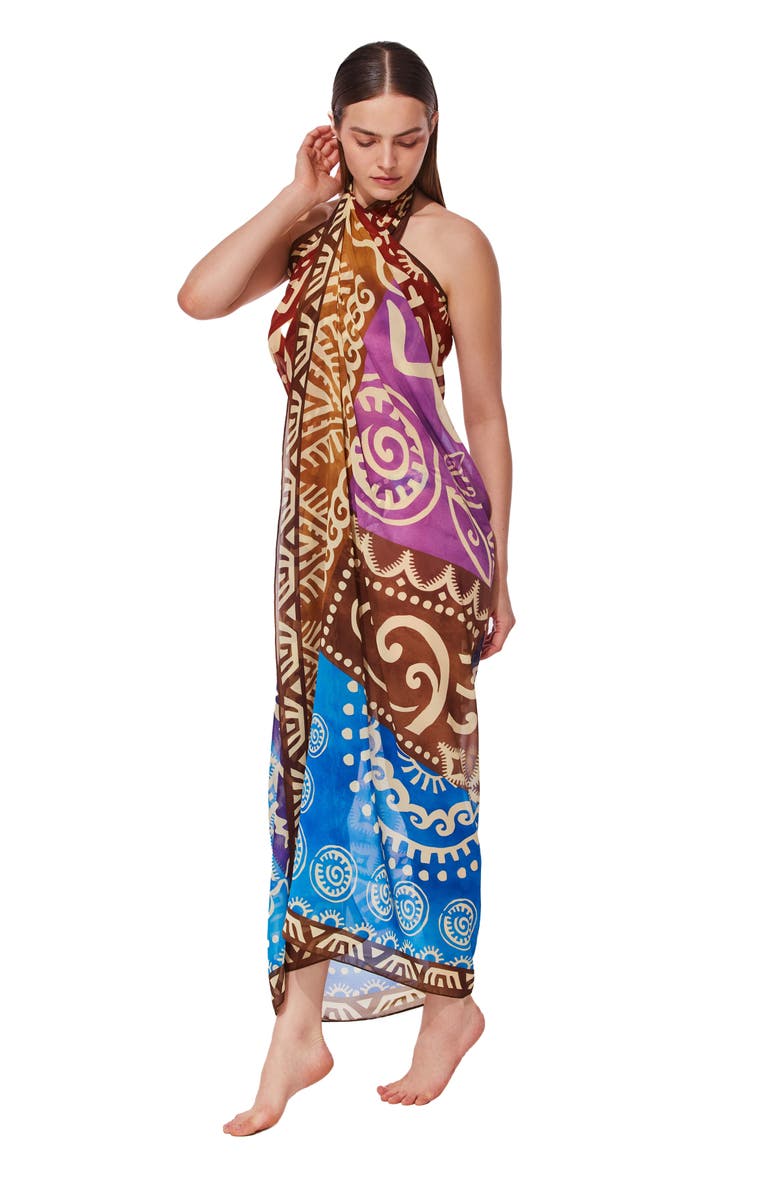 Gottex Ashanti Pareo Cover-Up, Alternate, color,