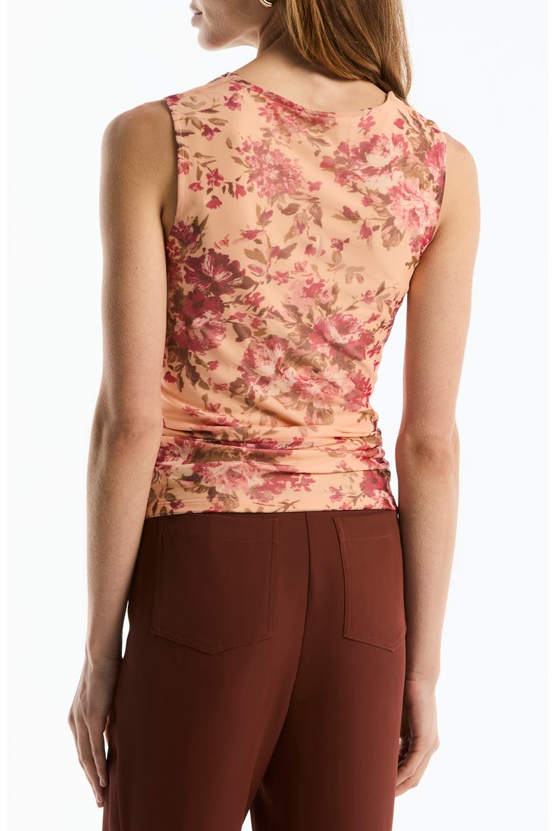 Cowl Neck Sleeveless Top, Alternate, color, BELLINI