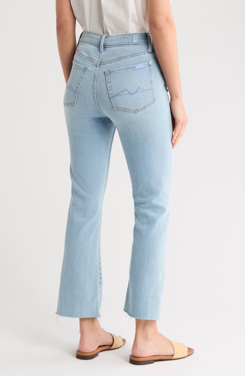 7 For All Mankind High Waist Slim Kick Jeans, Alternate, color, Tammy 1