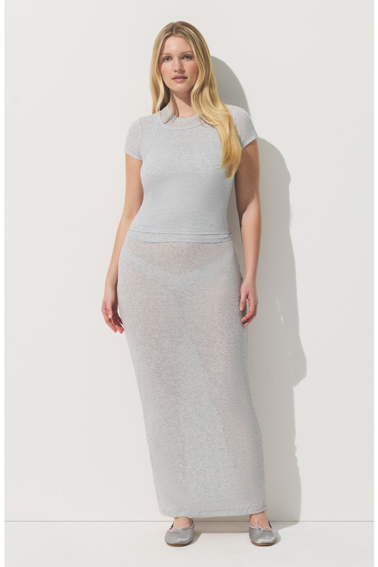Sheer Rib Tank, Alternate, color, LIGHT HEATHER GREY