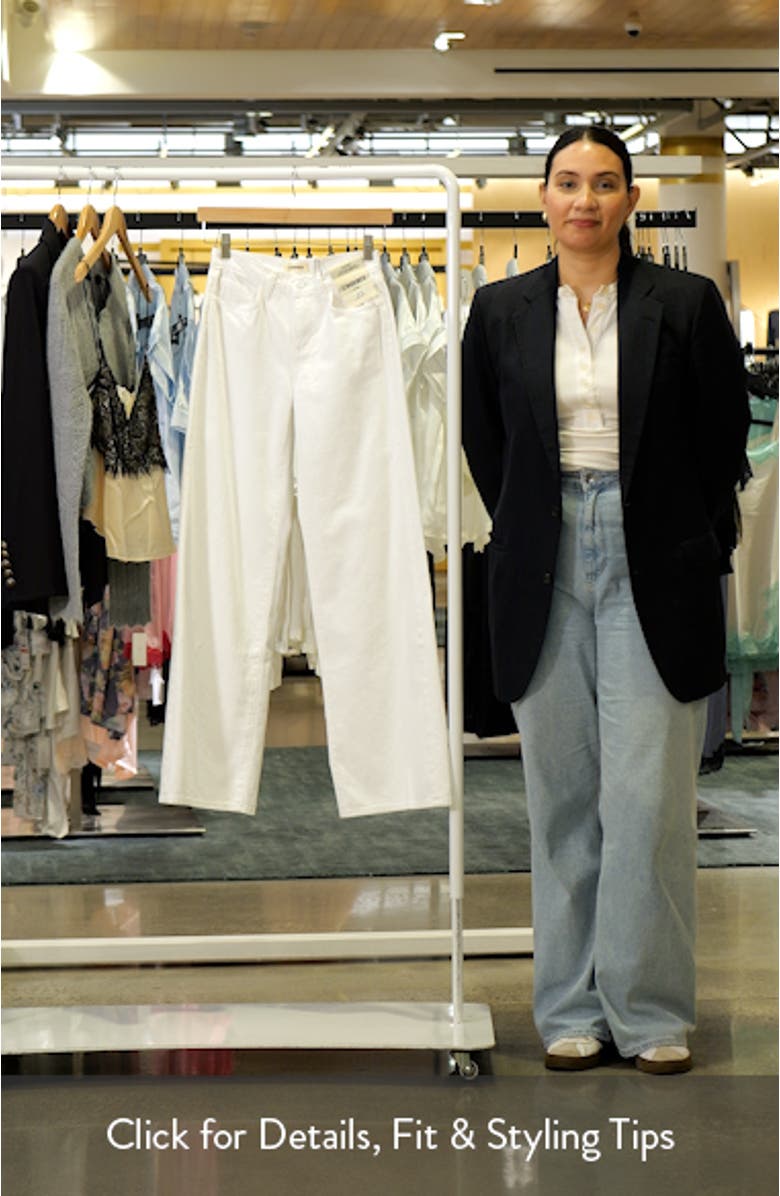 Alicent High Waist Wide Leg Jeans, sales video thumbnail