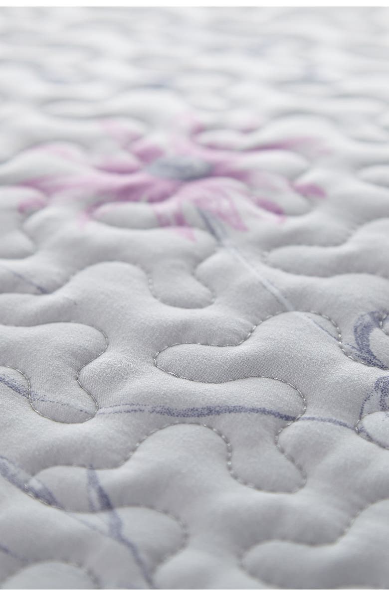 SOUTHSHORE FINE LINENS Luxury Premium Floral Collection Quilt Cover Set, Alternate, color, Grey