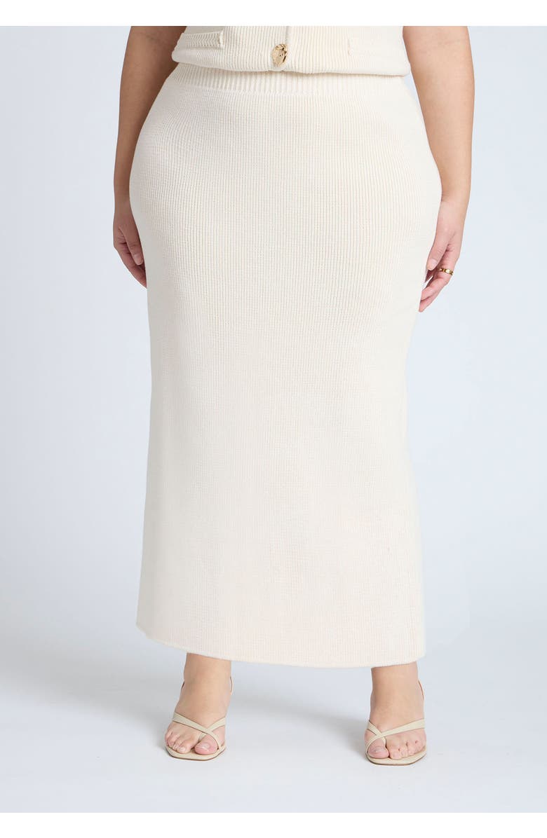 ELOQUII Sweater Midi Skirt, Alternate, color,