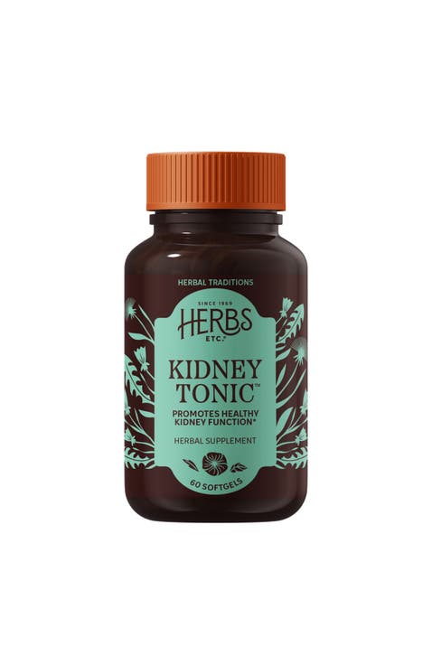 Kidney Tonic Softgels - Function Supplement - Natural with Dandelion, Saw Palmetto & Parsley - 60 Softgels