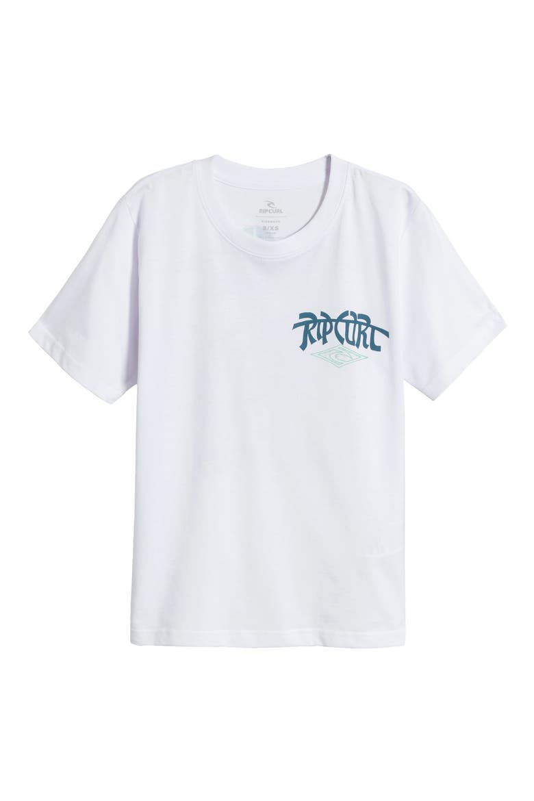 Kids' Shred Till Dead Organic Cotton Graphic T-Shirt, Main, color, WHITE