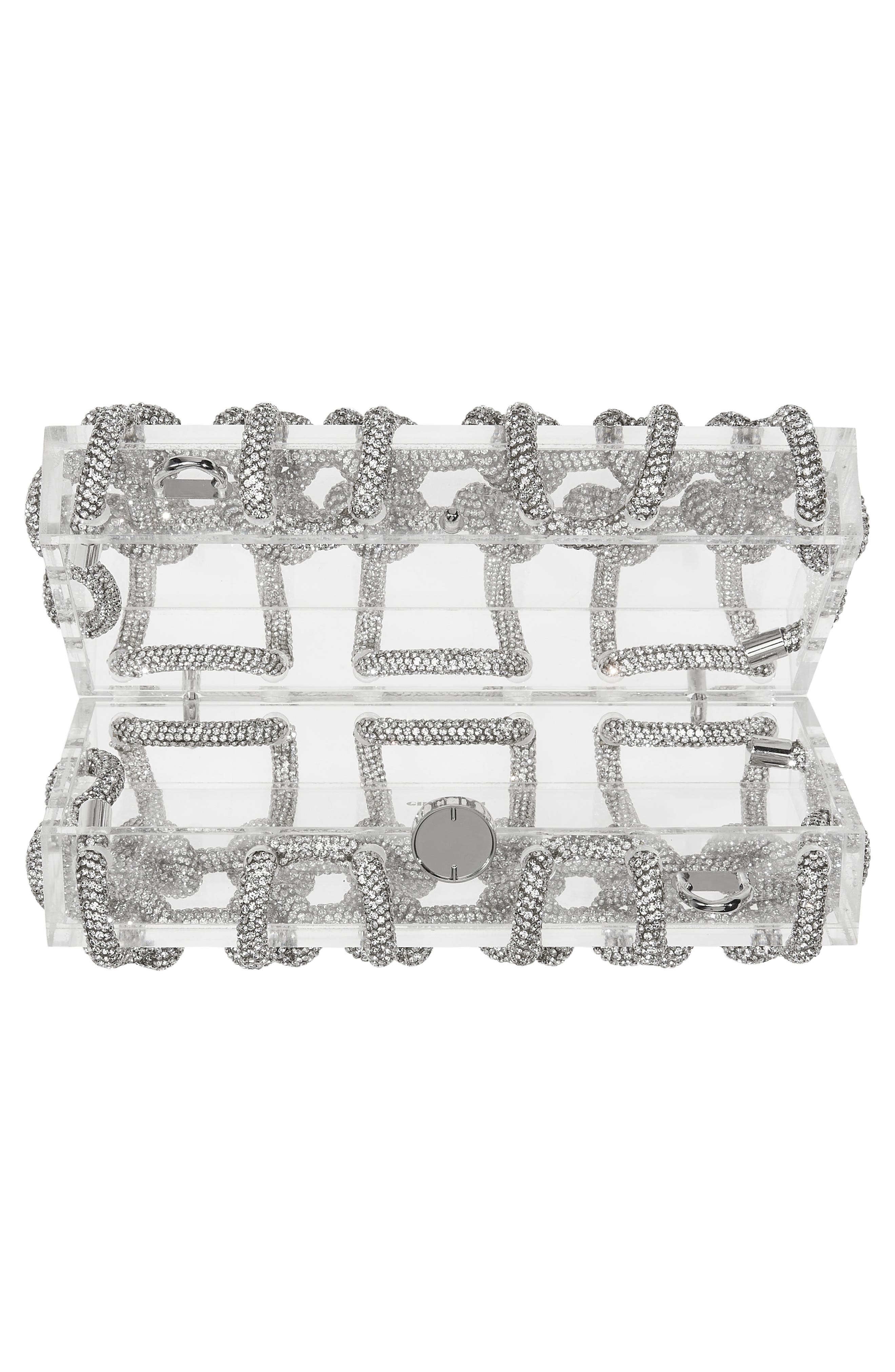 Bess Shoulder Bag, Alternate, color, CLEAR