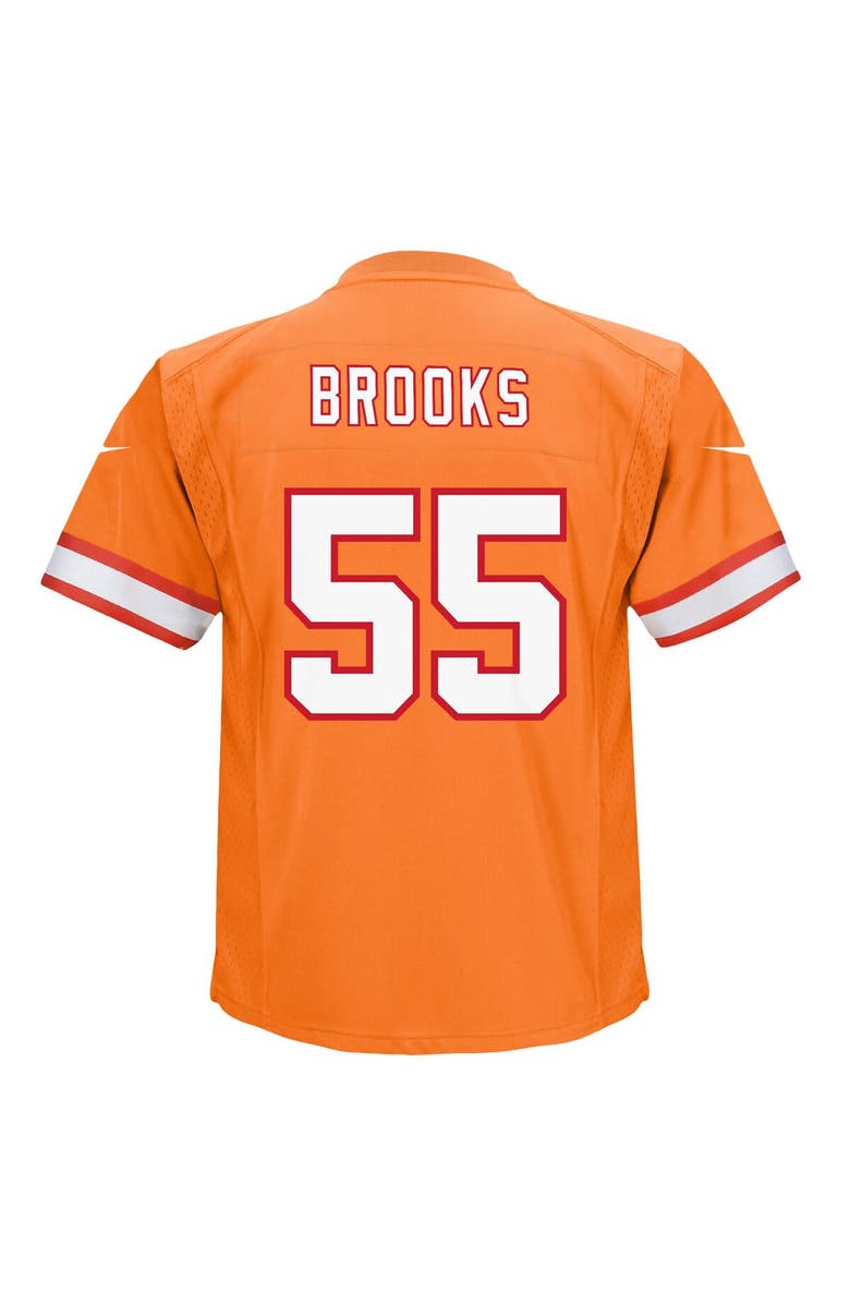 Nike Preschool Nike Derrick Brooks Orange Tampa Bay Buccaneers Retired Player Game Jersey, Alternate, color, Orange