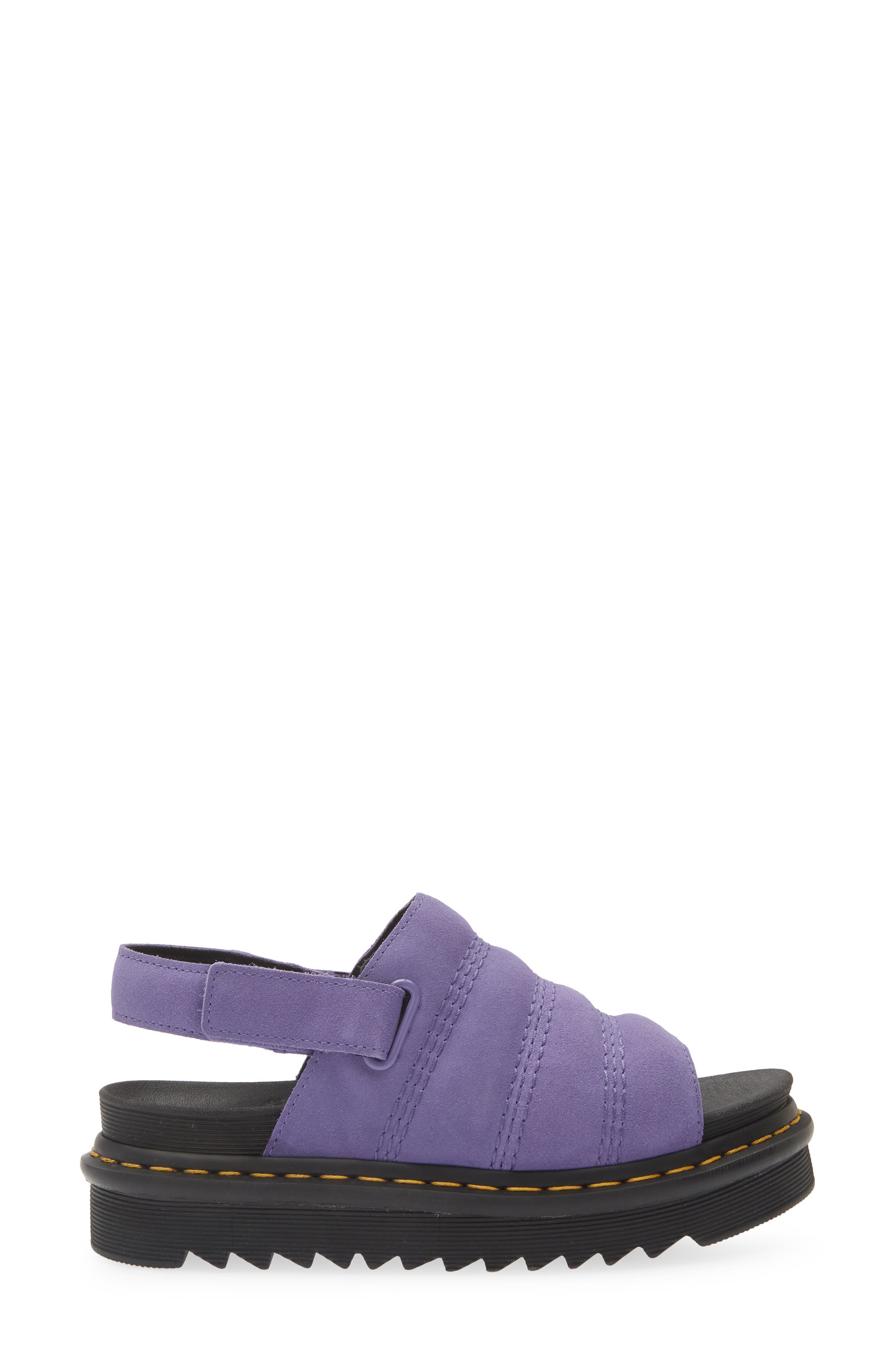 Dr. Martens Kole Slingback Platform Sandal, Alternate, color, Purple