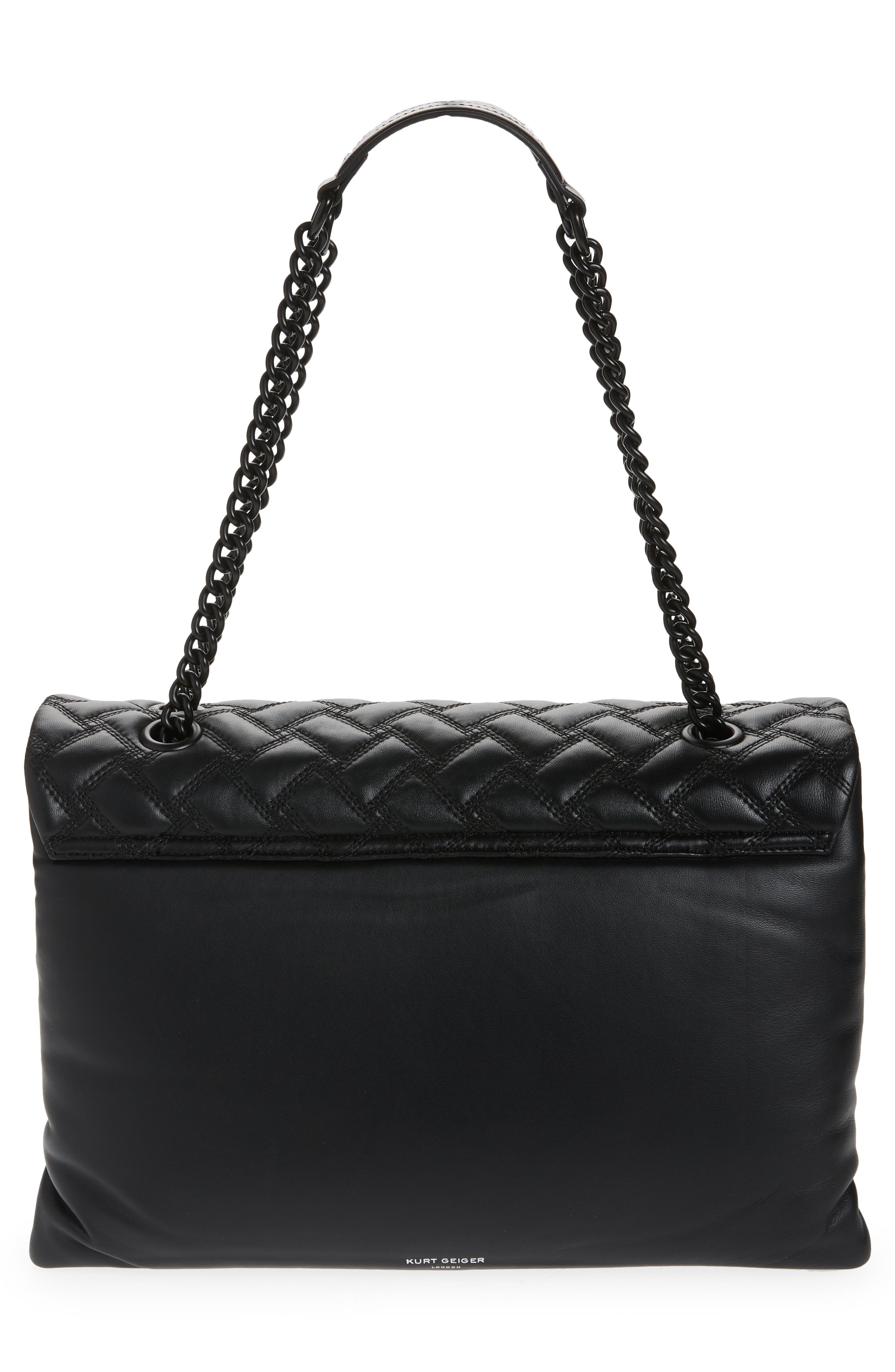 Kurt Geiger London Extra Extra Large Kensington Drench Leather Bag, Alternate, color, 