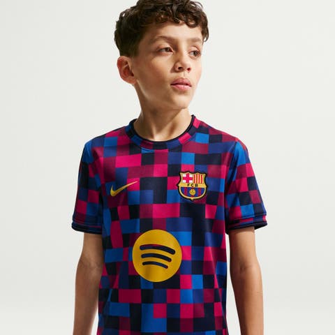 Youth Nike  Garnet Barcelona 2026/27 Home Pre-Match Top