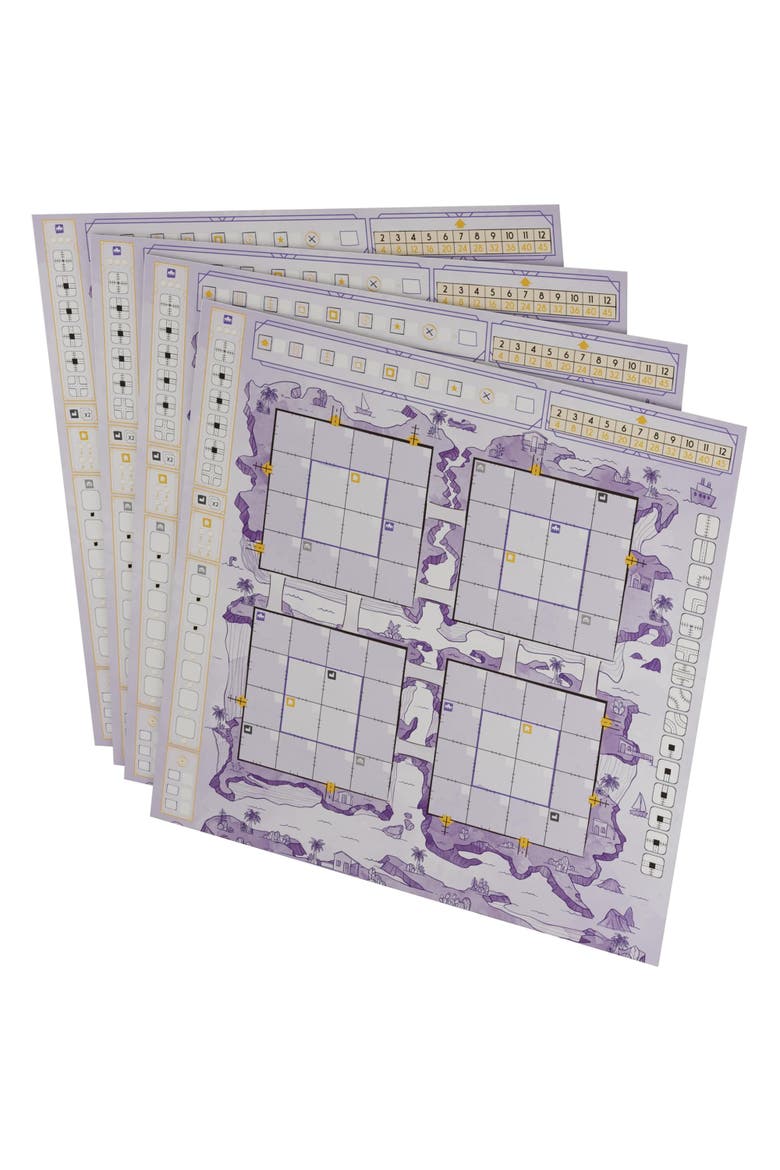 Railroad Ink Challenge Archipelago Boards Set  1 to 4 Players | 20 Minutes | Ages 8+, Alternate, color, Multicolored