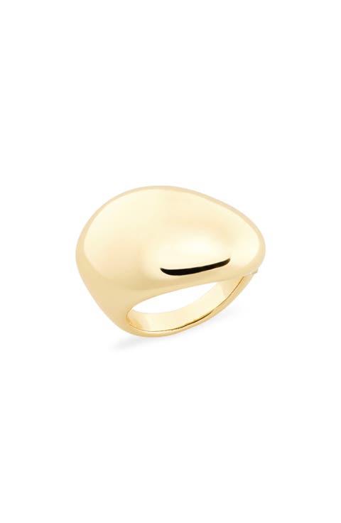 Angled Dome Ring