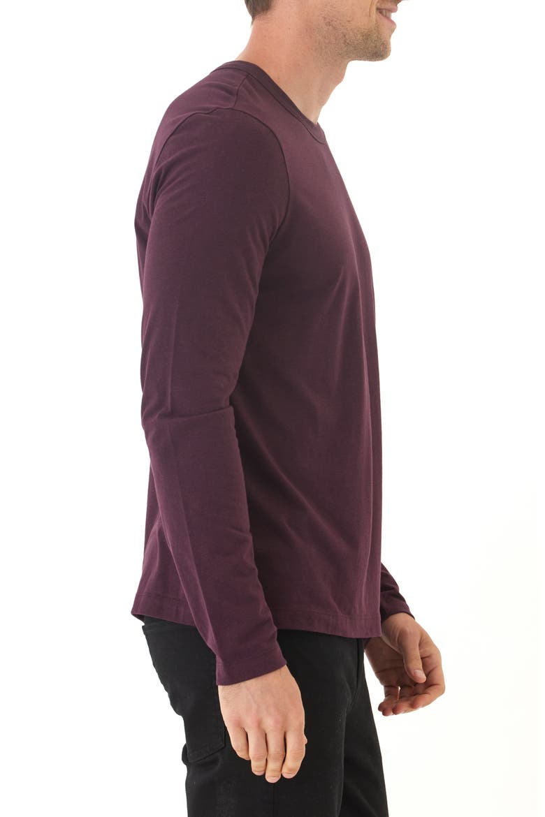 Tucker Long Sleeve T-Shirt, Alternate, color, ULTRA MAROON