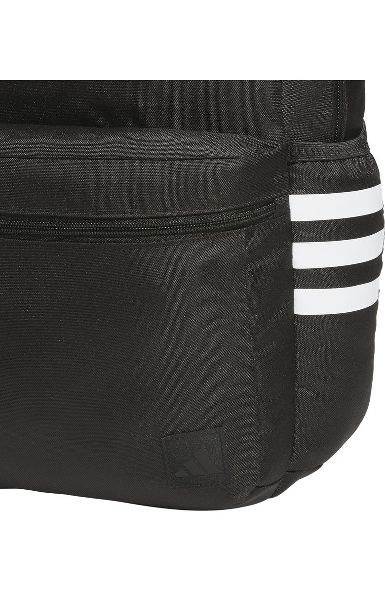 adidas Classic 3-Stripes 5 Backpack, Alternate, color, Black