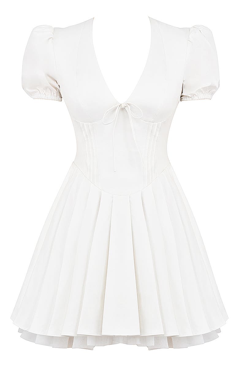 Imani Pleated Minidress
