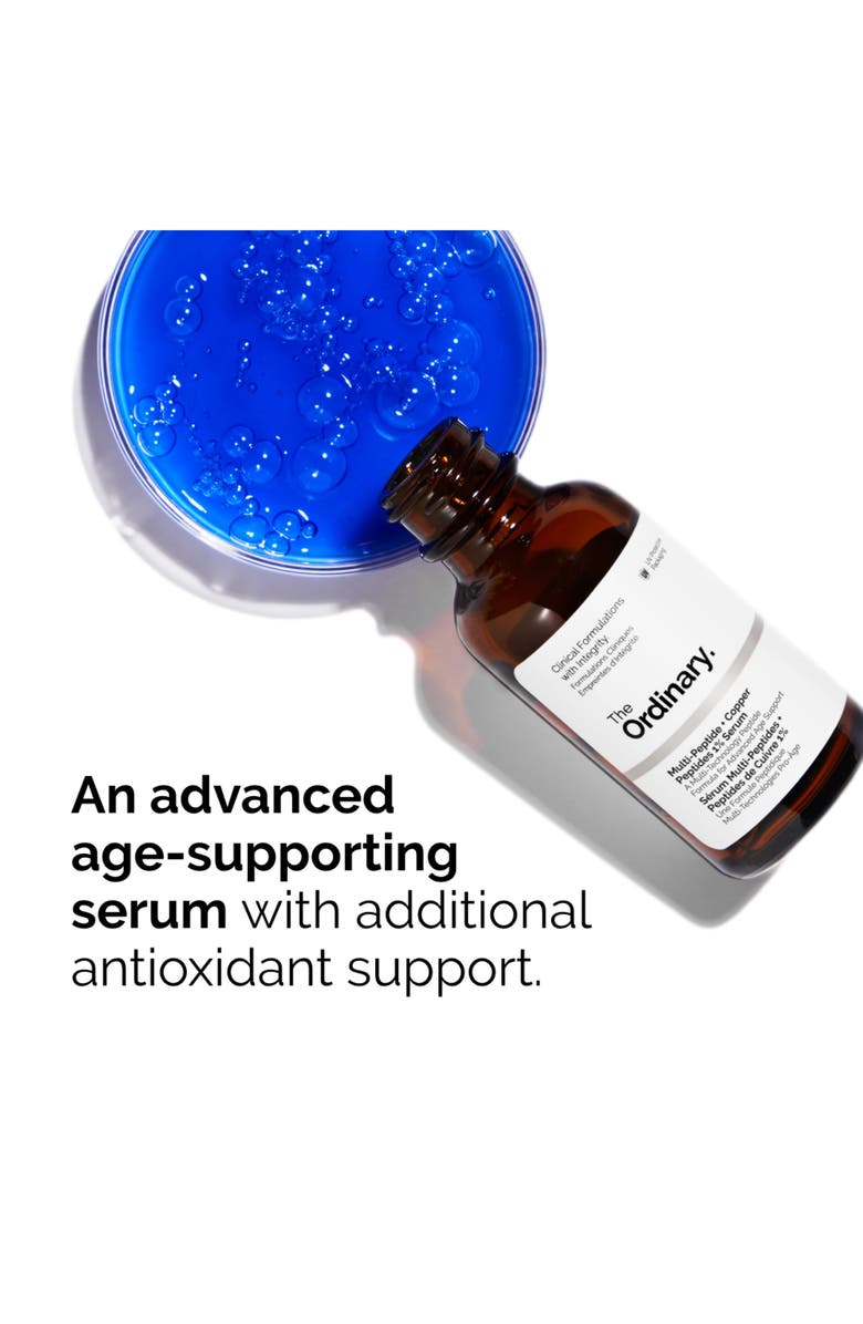 The Ordinary Multi-Peptide + Copper Peptides 1% for Wrinkles & Skin Elasticity, Alternate, color, 