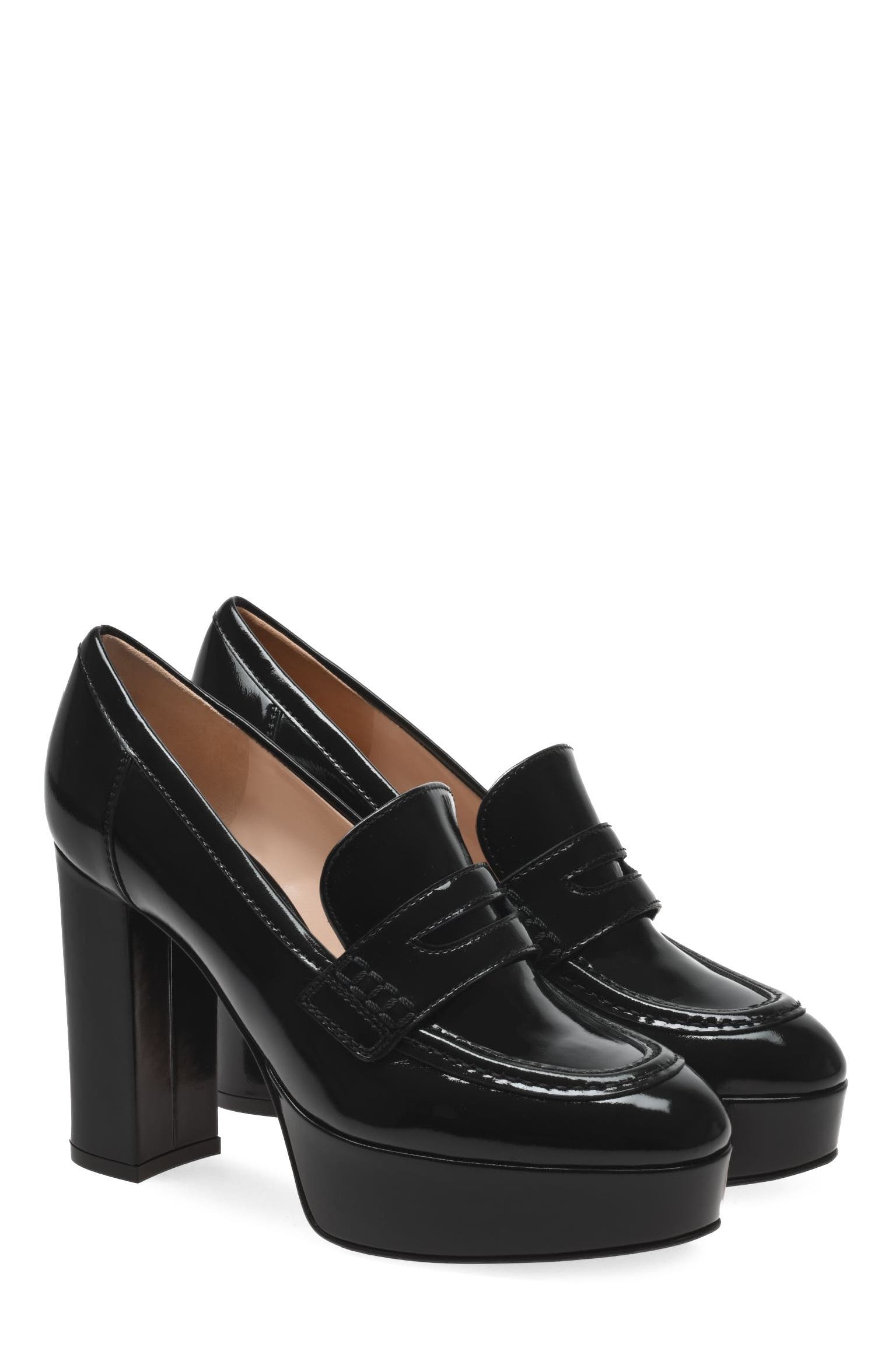 Gianvito Rossi Hadden Mocassin, Alternate, color, Black Lamb Leather