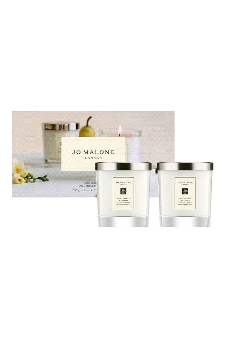 English Pear & Freesia Home Candle Duo $160 Value, Alternate, color, NO COLOR