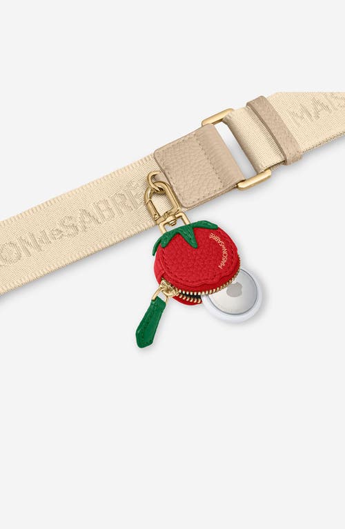 Maison De Sabre Maison De Sabré The Sabremoji Fruit Charm In Tomato