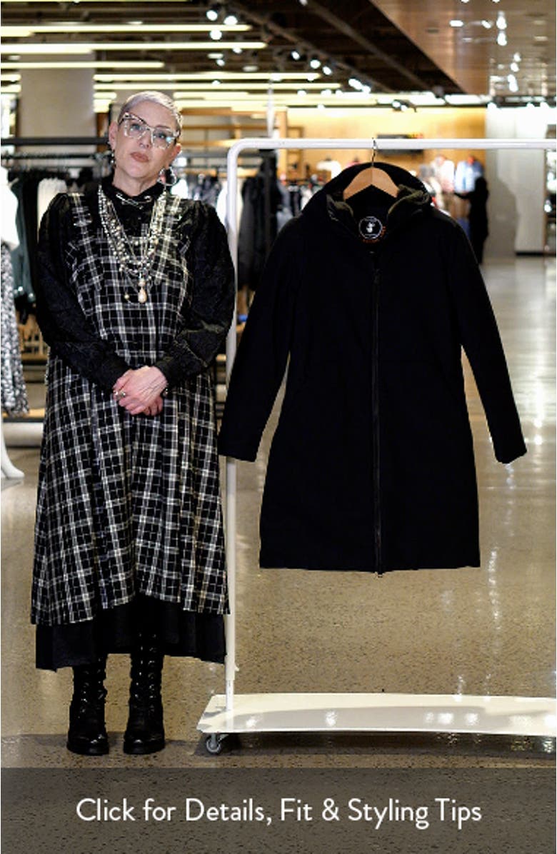 Junia Hooded Water Resistant Coat, sales video thumbnail