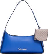 Calvin Klein Kyren Faux Leather Shoulder Bag
