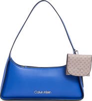 Calvin Klein Kyren Faux Leather Shoulder Bag