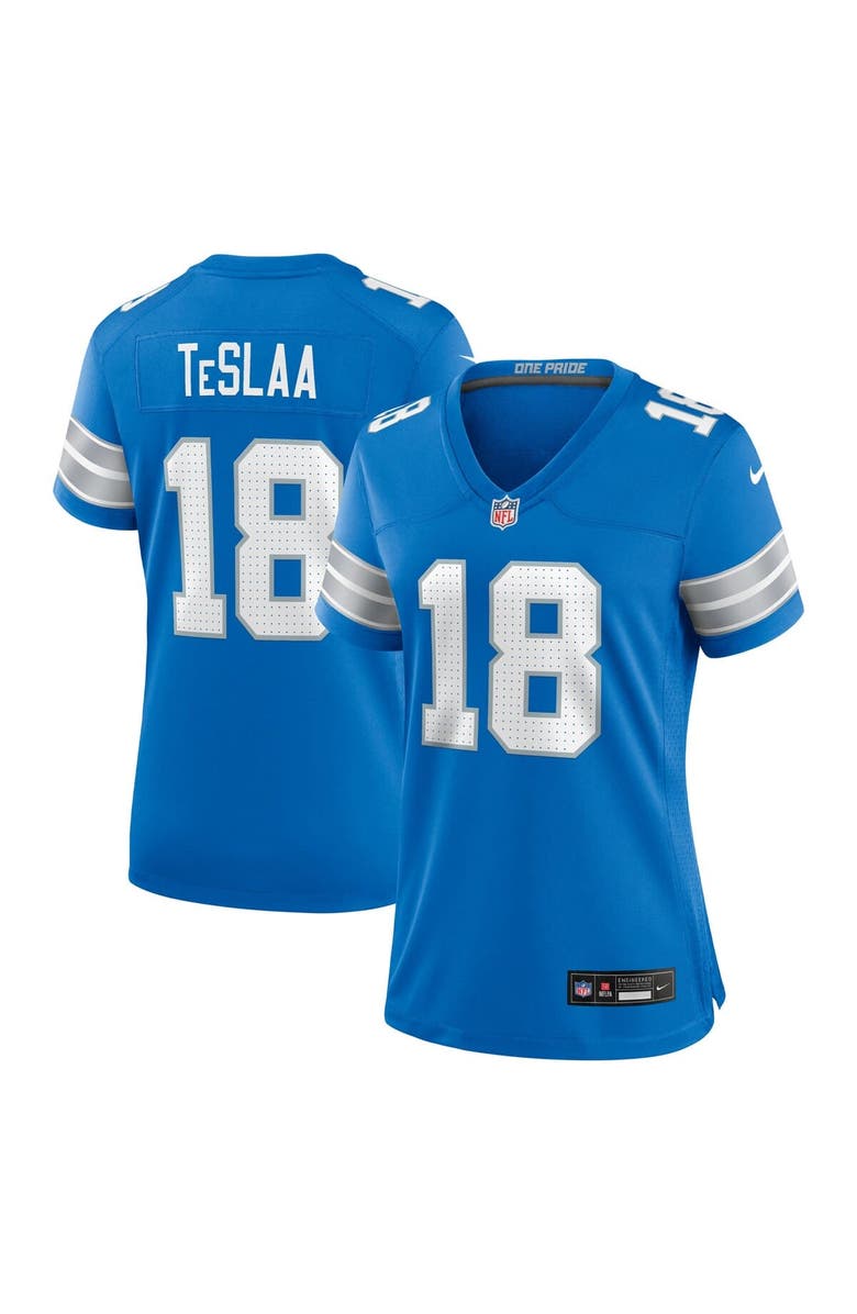Nike Women's Nike Isaac TeSlaa Blue Detroit Lions Game Player Jersey, Main, color, Blue