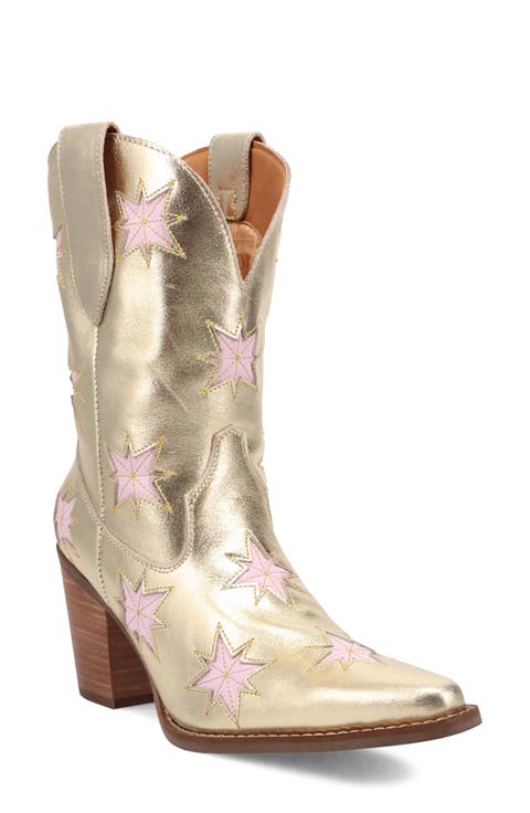 Starburst Western Boot (Women) (Narrow Calf)