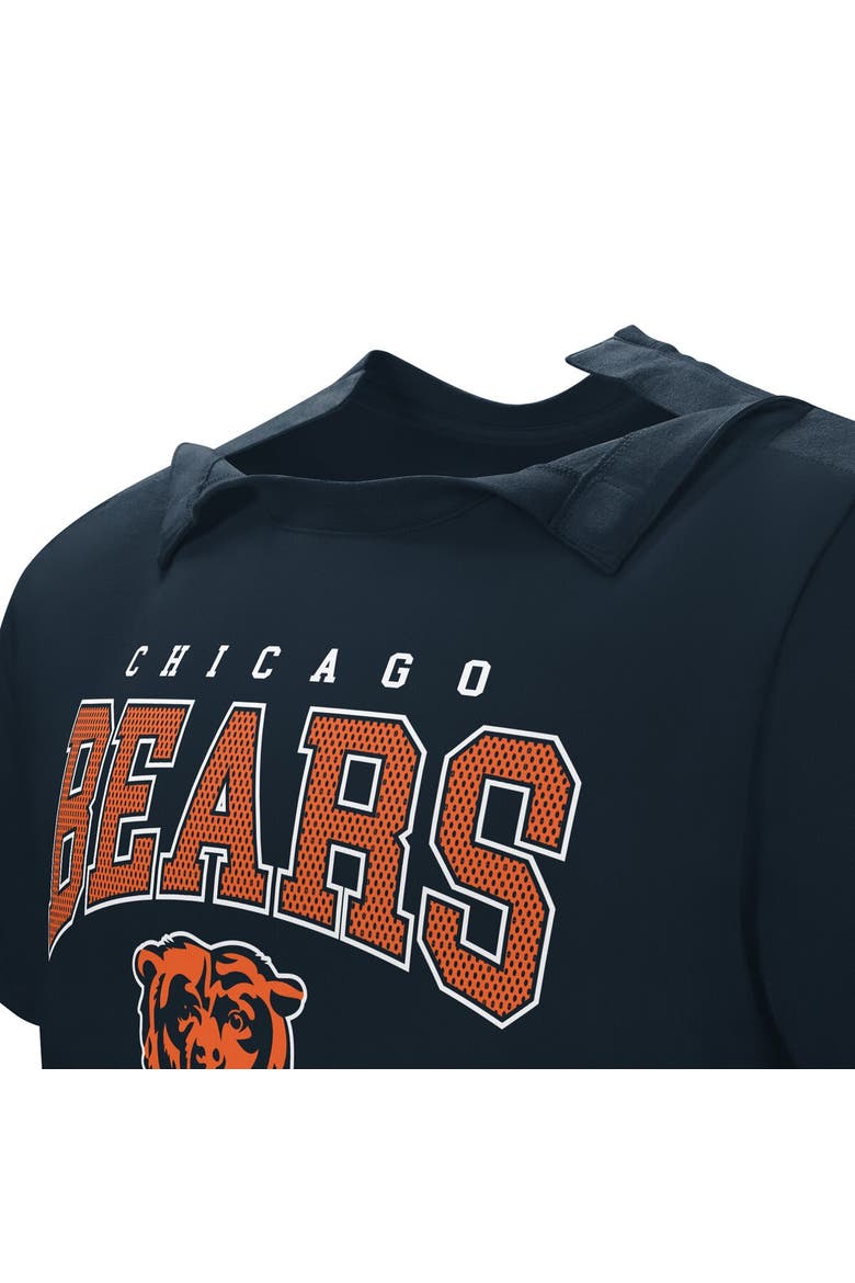 Men's  Navy Chicago Bears Home Team Adaptive T-Shirt, Alternate, color, Navy
