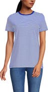 Lands' End Supima Cotton Crewneck T-Shirt