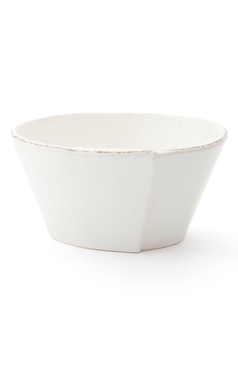 VIETRI Lastra Cereal Bowl, Main, color, White
