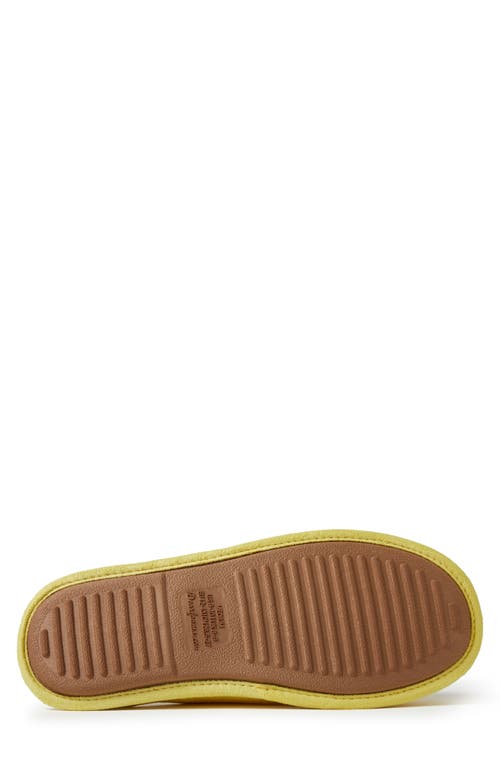 Dearfoams Riley Pride Scuff Slipper In Yellow