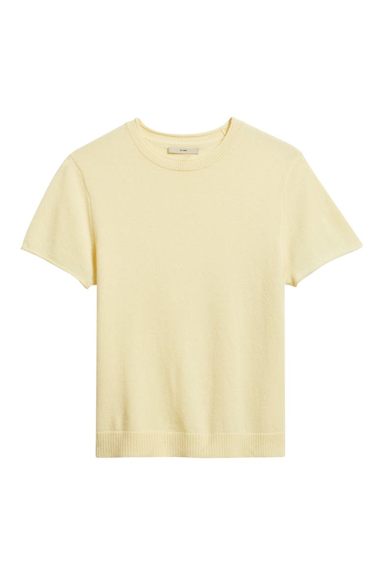 Cashmere Knit Tee, Alternate, color, MOONLIGHT