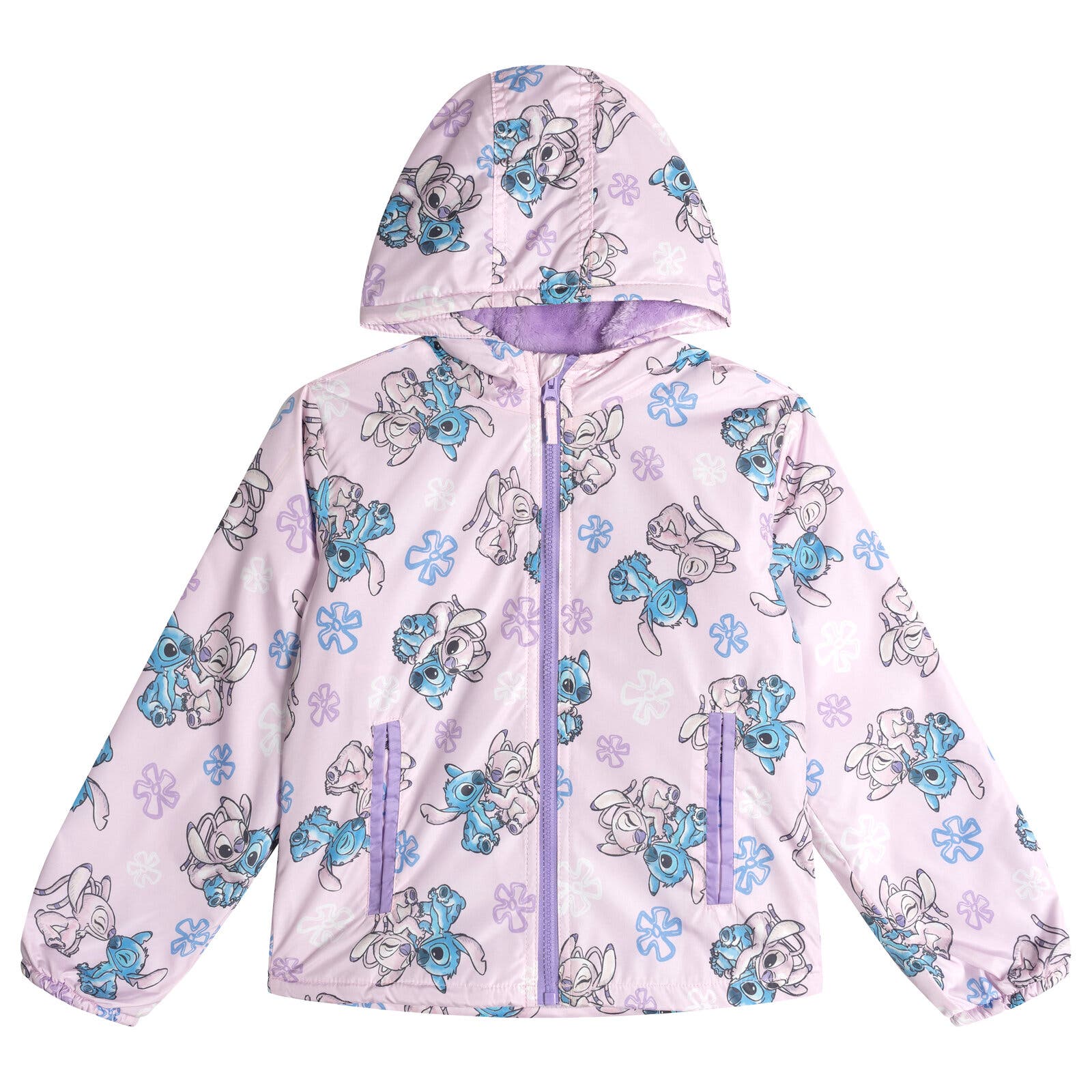 selected Pink Stitch and Angel