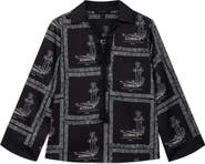 AllSaints Lettie Tie Neck Shirt