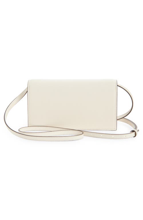 Tory Burch Romy Wallet Crossbody Bag In White