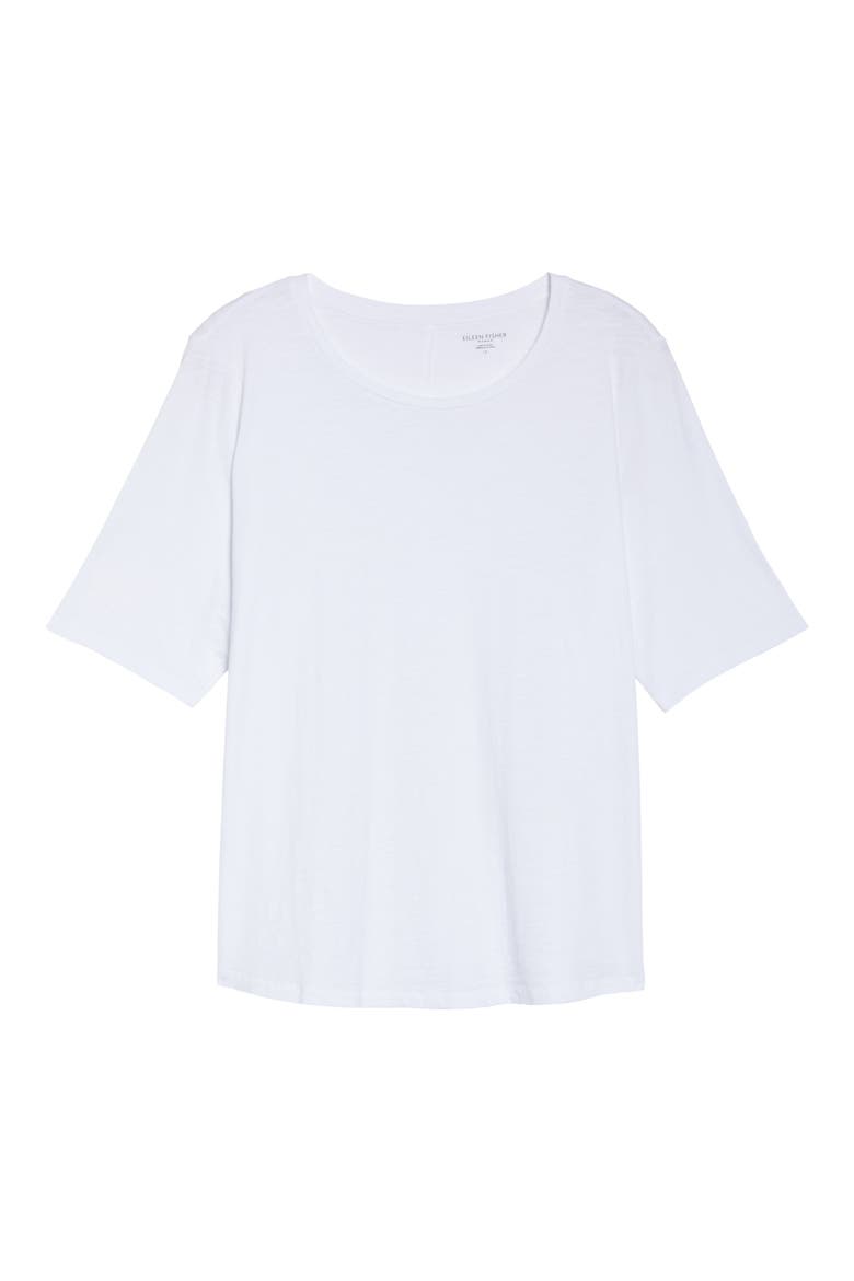 Crewneck Tee, Alternate, color, WHITE