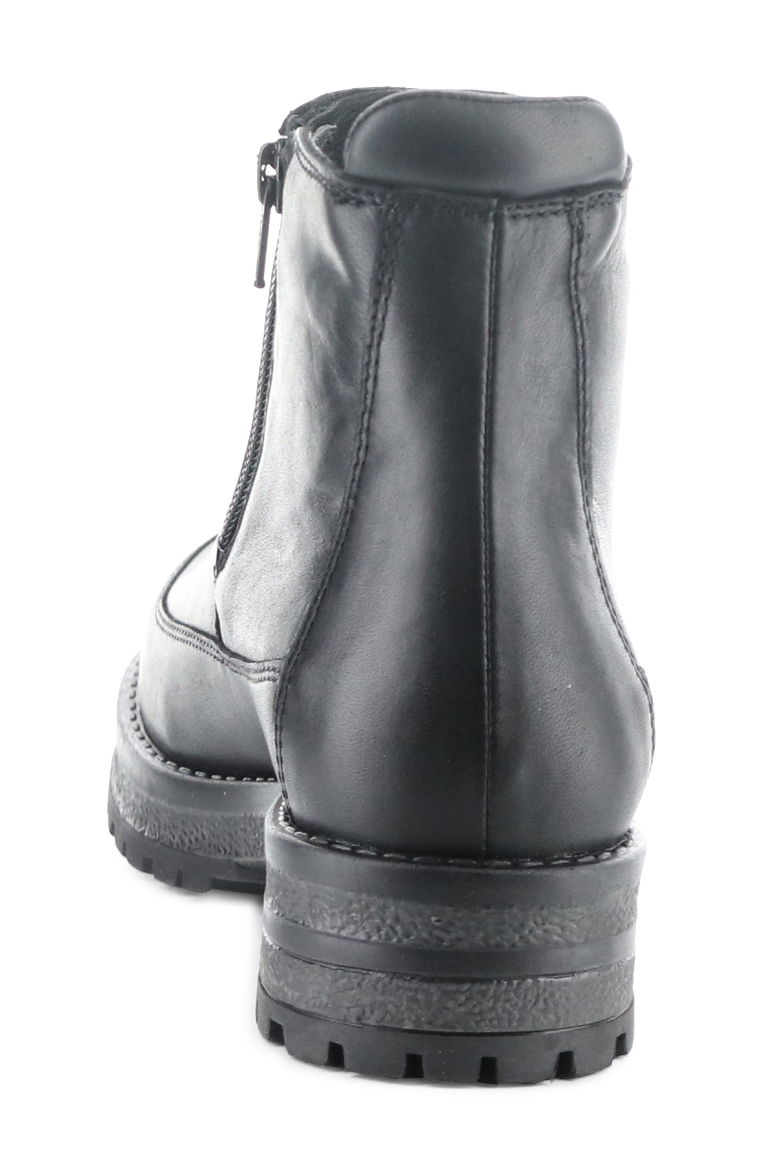 Bos. & Co. Parker Waterproof Ankle Boot, Alternate, color, Black Feel Leather