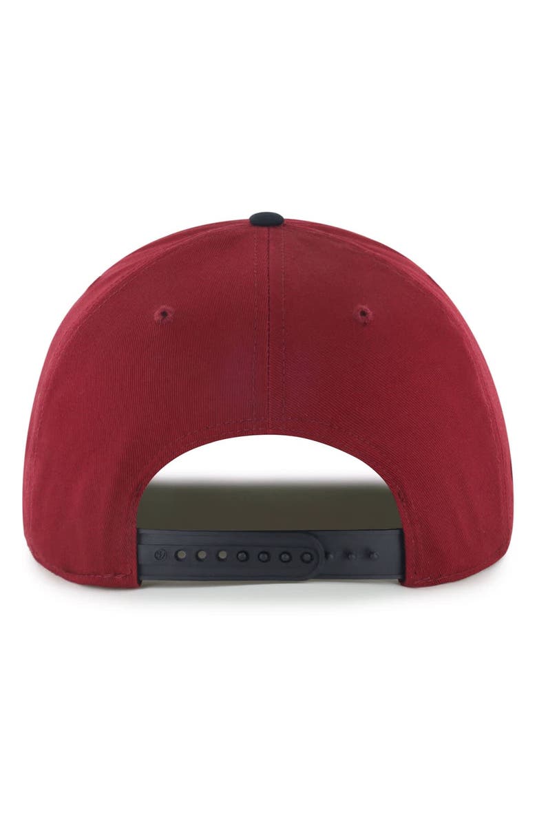 '47 Men's '47 Crimson Alabama Crimson Tide Dropshadow Rope Hitch Adjustable Hat, Alternate, color,