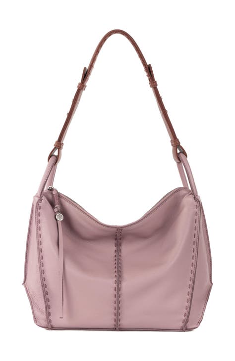 PU leather Deep Blush, pink, rose, handbag, shoulder bag/ crossbody / hobo / slouch bucket bag 2024